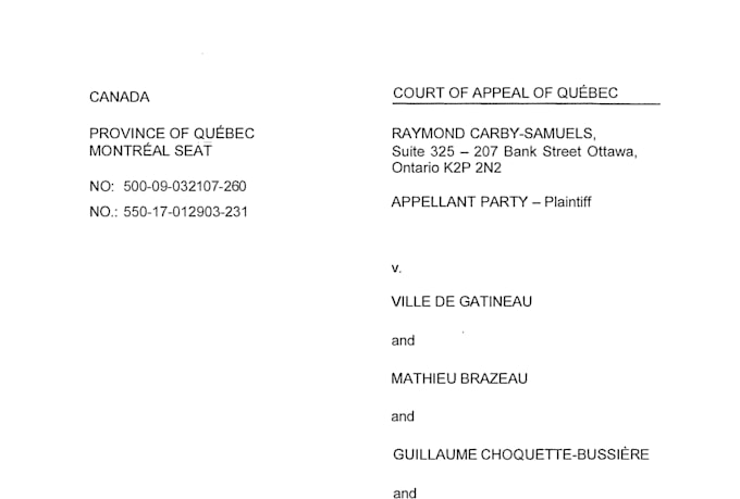 provide quebec paralegal advice and services